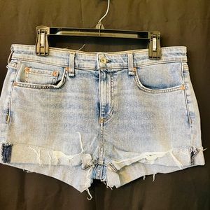 Rag & Bone denim cutoffs. Size 29